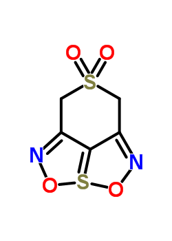 1,7-dioxa-2,6-diaza-4,4-dioxide-4,7a-dithia-3H,5H-benzo(cd)pentalene molecular structure