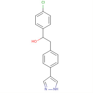 Benzeneethanol, b-(4-chlorophenyl)-4-(1H-pyrazol-4-yl)-