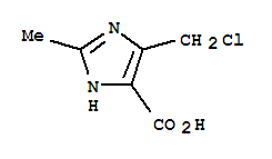 1H-Imidazole-4-carboxylic  acid,  5-(chloromethyl)-2-methyl-