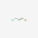 (1e)-1-bromo-3-chloro-1-propene molecular structure