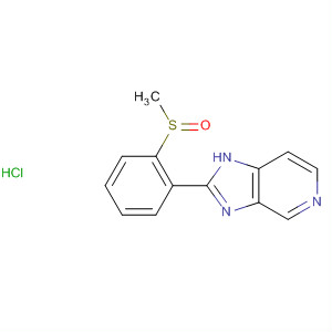 1H-Imidazo[4,5-c]pyridine, 2-[2-(methylsulfinyl)phenyl]-,monohydrochloride