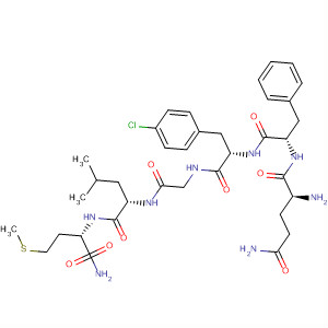 L-Methioninamide,L-glutaminyl-L-phenylalanyl-4-chloro-L-phenylalanylglycyl-L-leucyl-