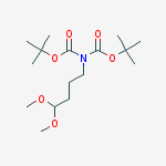 Imidodicarbonic acid, 2-(4,4-dimethoxybutyl)-, 1,3-bis(1,1-dimethylethyl) ester