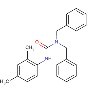 Urea, N'-(2,4-dimethylphenyl)-N,N-bis(phenylmethyl)- molecular structure