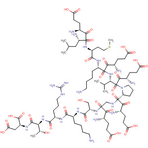 L-Aspartic acid,L-a-glutamyl-L-leucyl-L-methionyl-L-a-glutamyl-L-lysyl-L-a-glutamyl-L-valyl-L-a-glutamyl-L-prolyl-L-a-glutamylglycyl-L-seryl-L-lysyl-L-arginyl-L-threonyl-