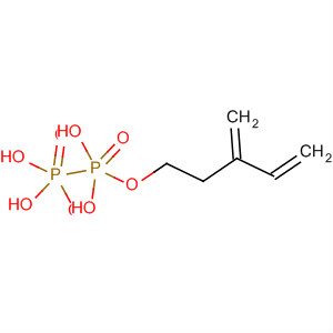 Diphosphoric acid, mono(3-methylene-4-pentenyl) ester molecular structure