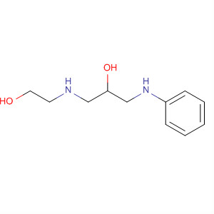 2-Propanol, 1-[(2-hydroxyethyl)amino]-3-(phenylamino)- molecular structure