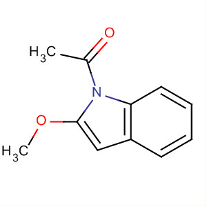 1H-Indole, 1-acetyloctahydro-2-methoxy- molecular structure