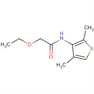 Acetamide, N-(2,4-dimethyl-3-thienyl)-2-ethoxy- molecular structure