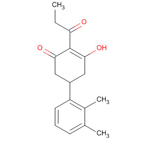 2-Cyclohexen-1-one, 5-(2,3-dimethylphenyl)-3-hydroxy-2-(1-oxopropyl)-