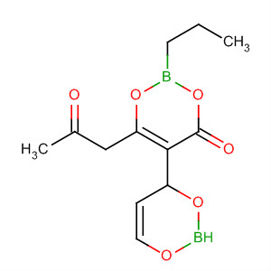 [1,3,2]Dioxaborino[5,4-d]-1,3,2-dioxaborin-4,8-dione, 2,6-dipropyl- molecular structure