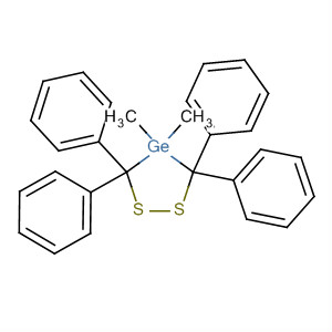 1,2,4-Dithiagermolane, 4,4-dimethyl-3,3,5,5-tetraphenyl-