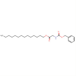 Glycine, N-[(phenylmethoxy)carbonyl]-, tetradecyl ester molecular structure
