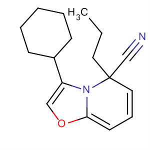 5H-Oxazolo[3,2-a]pyridine-5-carbonitrile, hexahydro-3-phenyl-5-propyl-