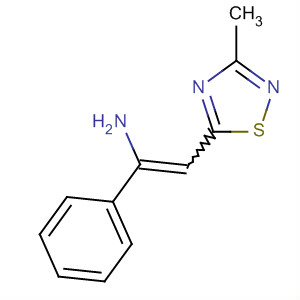 Benzenemethanamine, a-[(3-methyl-1,2,4-thiadiazol-5-yl)methylene]-