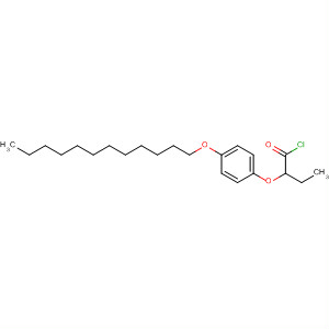 Butanoyl chloride, 2-[4-(dodecyloxy)phenoxy]-