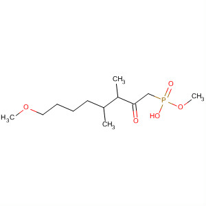 Phosphonic acid, (8-hydroxy-3,4-dimethyl-2-oxooctyl)-, dimethyl ester