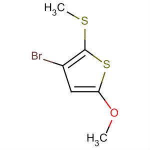 Thiophene, 3-bromo-5-methoxy-2-(methylthio)-