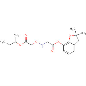 Acetic acid,[[[(2,3-dihydro-2,2-dimethyl-7-benzofuranyl)oxy]carbonyl]methylamino]oxo-, butyl ester