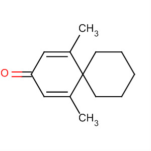 Spiro[5.5]undeca-1,4-dien-3-one, 1,5-dimethyl- molecular structure