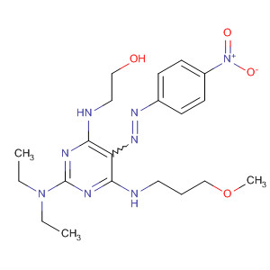 Ethanol,2-[[2-(diethylamino)-6-[(3-methoxypropyl)amino]-5-[(4-nitrophenyl)azo]-4-pyrimidinyl]amino]-