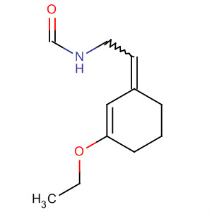 Formamide, N-[2-(3-ethoxy-2-cyclohexen-1-ylidene)ethyl]- molecular structure