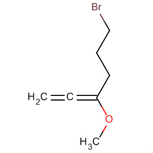 1,2-Hexadiene, 6-bromo-3-methoxy- molecular structure