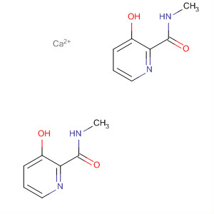 2-Pyridinecarboxamide, 3-hydroxy-N-methyl-, calcium salt (2:1)