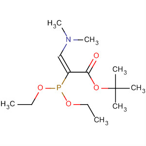 2-Propenoic acid, 2-(diethoxyphosphinyl)-3-(dimethylamino)-,1,1-dimethylethyl ester, (E)- molecular structure