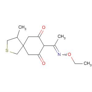 2-Thiaspiro[4.5]decane-7,9-dione, 8-[1-(ethoxyimino)ethyl]-4-methyl-