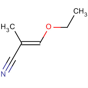 2-Propenenitrile, 3-ethoxy-2-methyl-, (E)- molecular structure
