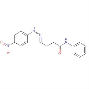 Butanamide, 4-[(4-nitrophenyl)hydrazono]-N-phenyl- molecular structure