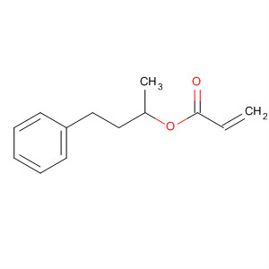 2-Propenoic acid, 1-methyl-3-phenylpropyl ester molecular structure