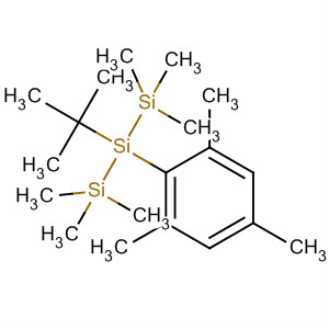 Trisilane,2-(1,1-dimethylethyl)-1,1,1,3,3,3-hexamethyl-2-(2,4,6-trimethylphenyl)-