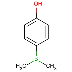Phenol, 4-(dimethylboryl)- molecular structure