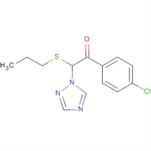 Ethanone, 1-(4-chlorophenyl)-2-(propylthio)-2-(1H-1,2,4-triazol-1-yl)-