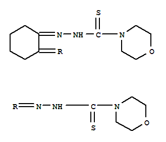1,2-cyclohexanedione bis(4-diethylenoxythiosemicarbazone)