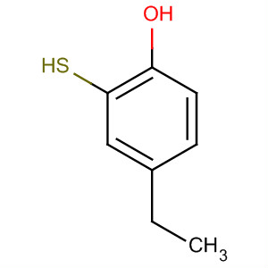 Phenol, 4-ethyl-2-mercapto- molecular structure
