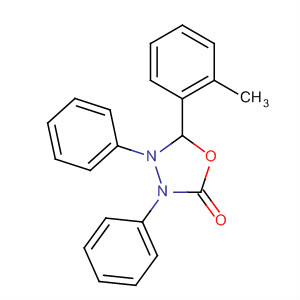 1,3,4-Oxadiazolidin-2-one, 5-(2-methylphenyl)-3,4-diphenyl- molecular structure