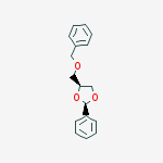 1,3-Dioxolane, 2-phenyl-4-[(phenylmethoxy)methyl]-, cis- molecular structure