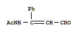 Acetamide,N-(3-oxo-1-phenyl-1-propen-1-yl)- molecular structure