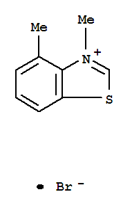 3,4-dimethyl-1,3-benzothiazol-3-ium bromide molecular structure