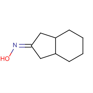 2H-Inden-2-one, octahydro-, oxime, trans- molecular structure