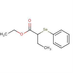 Butanoic acid, 2-(phenylseleno)-, ethyl ester molecular structure