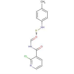 3-Pyridinecarboxamide,2-chloro-N-[[(4-methylphenyl)amino]thioxomethyl]-