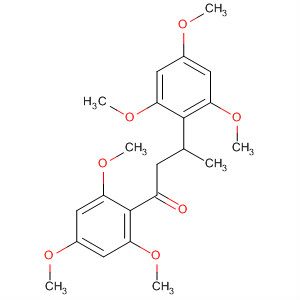 1-Butanone, 1,3-bis(2,4,6-trimethoxyphenyl)- molecular structure