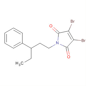 1H-Pyrrole-2,5-dione, 3,4-dibromo-1-(3-phenylpentyl)-
