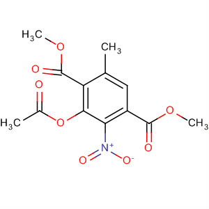 1,4-Benzenedicarboxylic acid, 3-(acetyloxy)-5-methyl-2-nitro-, dimethylester