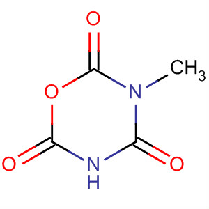 2H-1,3,5-Oxadiazine-2,4,6(3H,5H)-trione, 3-methyl- molecular structure