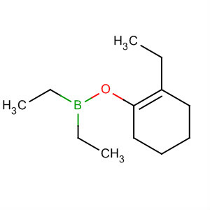 Borinic acid, diethyl-, 2-ethyl-1-cyclohexen-1-yl ester molecular structure